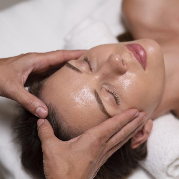 Massage soin du visage